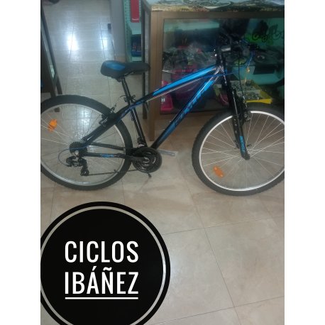LIQUIDACION STOCK bicicleta biocycle elixir "26" negro-Azul talla S