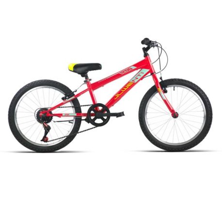 BICICLETA 20" JL-WENTI NIÑO ROJO/NEGRO 5 VELOCIDADES