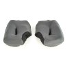 Carrilleras ARAI, 25 mm Gris