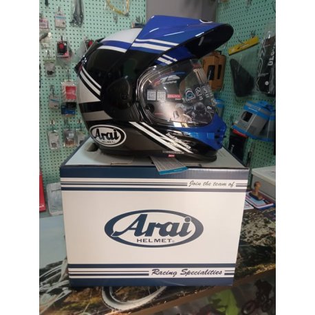 Liquidacion stock Casco ARAI TOUR-X5 Cosmic AZUL talla S