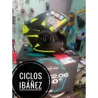 CASCO LS2 MODULAR FF906 ADVANT REVO NEGRO MATE-AMARILLO