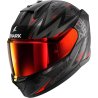 CASCO SHARK INTEGRAL D-SKWAL 3 BLAST-R ANTRACITA-ROJO