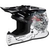 CASCO ACERBIS INFANTIL PROFILE JUNIOR BLANCO-NEGRO TALLA L 54CM
