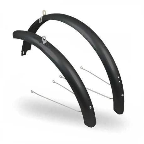 GUARDABARROS BICI 20",METALICO NEGRO