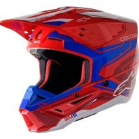 casco alpinestars Supertech M5 Action 2 rojo