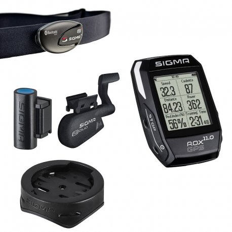 CICLOCOMPUTADOR SIGMA ROX 11.0 GPS SET NEGRO