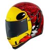 casco icon Airform™ Brozak MIPS rojo-amarillo