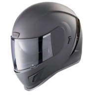 casco icon Airform™ Dark negro mate