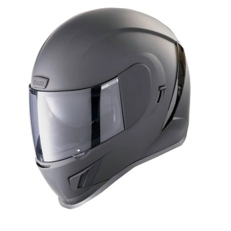 casco icon Airform™ Dark negro mate