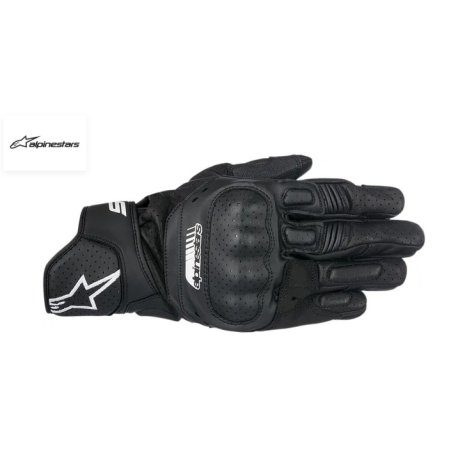 Guantes de cuero alpinestars SP-5 negro