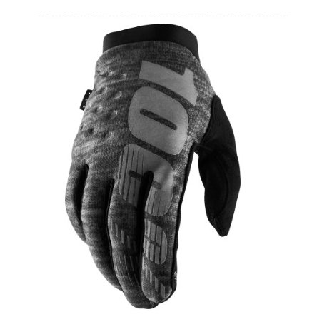 guantes 100% brisker gris