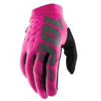 guantes 100% brisker mujer rosa