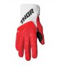 guantes thor spectrum rojo-blanco