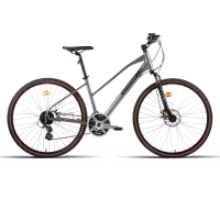 BICICLETA CTB 28" ALUM GRIS ALTUS 7 VEL F/D MEC. JL WENTI-SCRAPPER