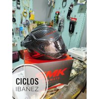LIQUIDACION STOCK Casco integral TITAN CARBON NERO DECORADO BRILLO (GL263) TALLA XL