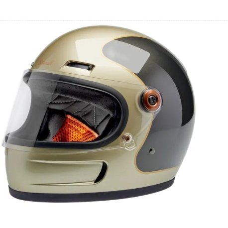 casco biltwell GRINGO SV GLOSS METALLIC CHAMPAGNE/CHARC TRACKER