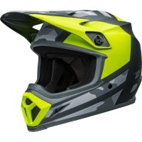 Liquidacion Casco BELL MX-9 Mips - Alter Ego Matte Hi-Viz/Camo