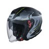 Casco jet smk GTJ ESCAPE DECORADO MATE (MA264)