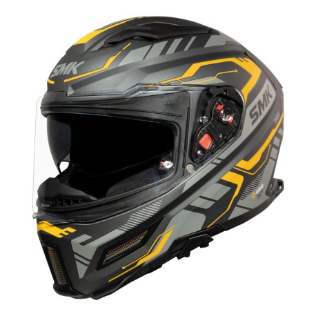 casco integral smk AGNAR TEKTRON DECORADO MATE (MA664)