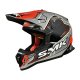 Casco cross smk ALLTERRA MAVERIX DECORADO BRILLO (GL627)