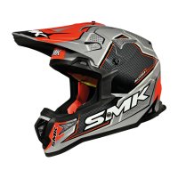 Casco cross smk ALLTERRA MAVERIX DECORADO BRILLO (GL627)