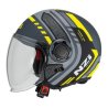 casco jet nzi RINGWAY 2 DUO CONNECTED ANTRACITE&GREY MATT