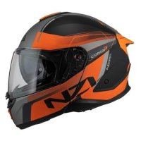 Casco nzi COMBI 3 DUO DAILY BLACK&ORANGE&ANTRACITE MATT