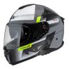 casco modular nzi COMBI 3 DUO METRIC NARDO GREY&WHITE MATT
