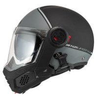 casco modular nzi MINIMOD DUO SMART BLACK&ANTRACITE MATT