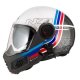 casco modular nzi MINIMOD DUO WATSON WHITEBLACK&POWER
