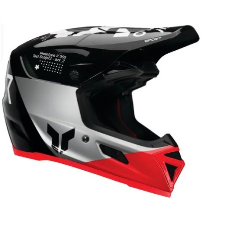 casco thor Reflex Sport Strike MIPS negro-rojo