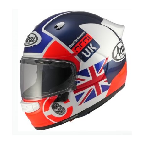 Casco ARAI Quantic Nation UK - multicolor