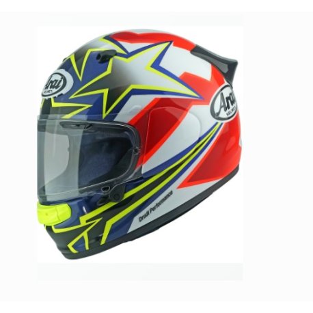 Casco ARAI Quantic Star & Stripes - rojo