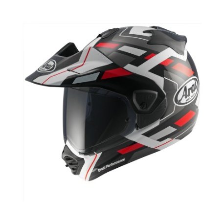 Casco ARAI TOUR-X5 Match - multicolor rojo