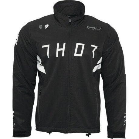 Chaqueta thor Warm Up Negro/Blanco
