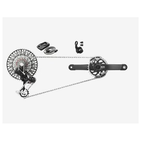 Grupo sram xx eagle axs t-type wide potenciómetro 170mm