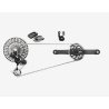 Grupo sram xx eagle axs t-type wide potenciómetro 170mm