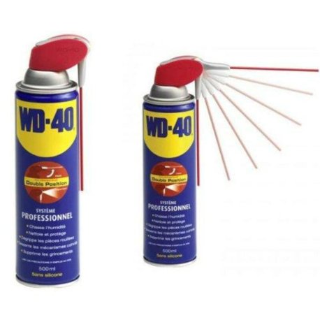 Lubricante multiusos WD-40 con aplicador doble uso - Spray 500ml