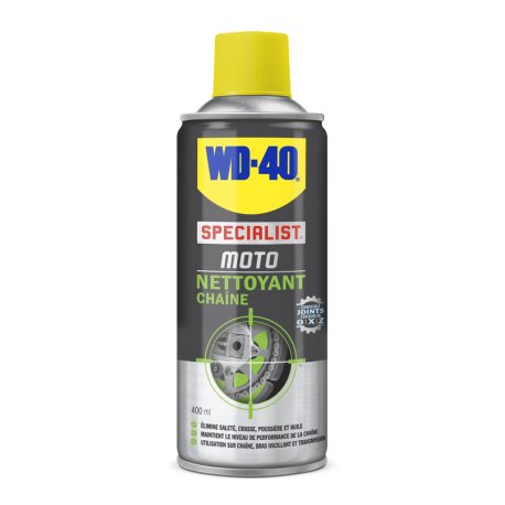 Limpiador desengrasante para cadenas WD-40 - Spray 400ml