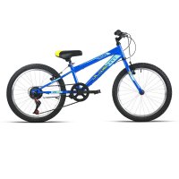 bicicleta infantil jl-wenti "20" azul 5 velocidades