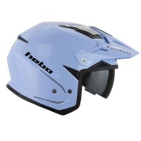 Liquidacion stock casco hebo zone 5 monocolor azul talla M