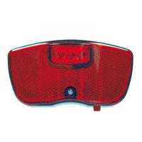 LUZ TRASERA AMARRE PORTA BULTOS CITY-TREKK. PILAS, 3 LEDS NEGRO OEM
