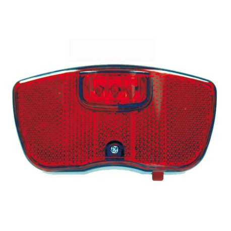 LUZ TRASERA AMARRE PORTA BULTOS CITY-TREKK. PILAS, 3 LEDS NEGRO OEM