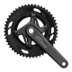 SHIMANO CUES Juego de bielas FC-U6030-2 2-PIECE CRANKSET 10/9 velocid 172,5 mm 50-34D Color de serie