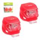 PAR MINI LUCES SILICONA EN ROJO, QW