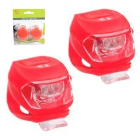 PAR MINI LUCES SILICONA EN ROJO, QW