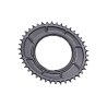 PLATO GARBARUK ROAD THREAD MOUNT CHAINRING FOR RED XPLR AXS POWER METER (OVALADO, 44T, BLACK) SPIDER MOUNT