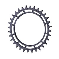 PLATO DE MONTAJE DE ROSCA MTB GARBARUK THREAD MUNT PARA MEDIDOR DE POTENCIA XX-XX SL (0MM - OVAL - 36T - BLACK)