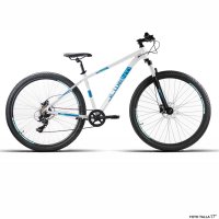 BICICLETA JL-WENTI 29" ALUM BLANCA F/D HIDRA. "RC300" SHIMANO 1x8VEL