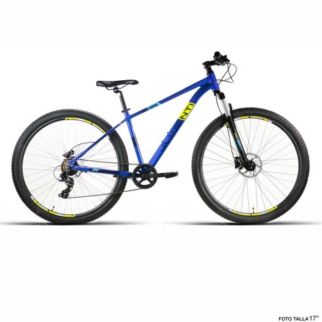 BICICLETA JL-WENTI 29" ALUM AZUL F/D HIDRA. "RC300" SHIMANO 1x8VEL